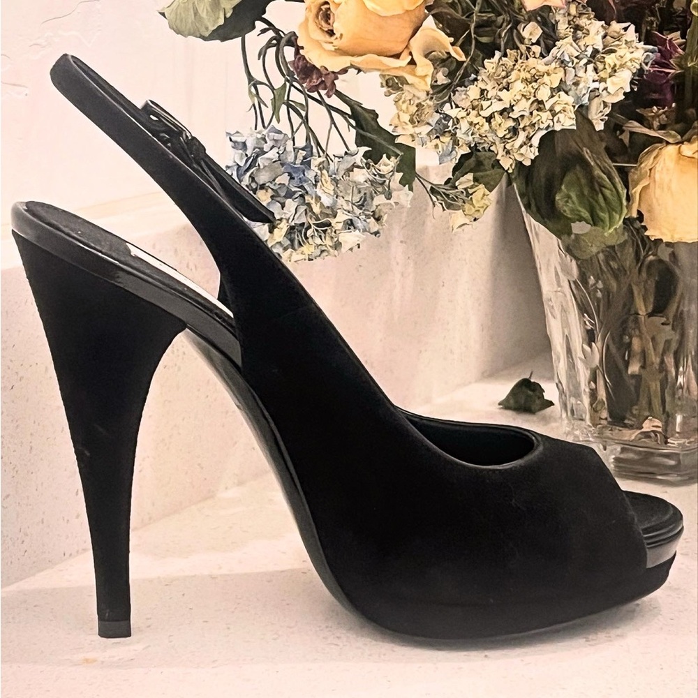 Barbara Bui Chic Black Slingback Heels